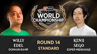 World Championship Round 14 Willy Edel vs Kenji Sego