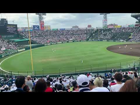 大阪桐蔭の試合前ノック
