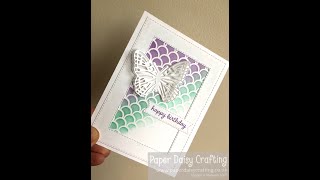 Butterfly Birthday card for Gez with Brilliant Wings @PaperDaisyCrafting