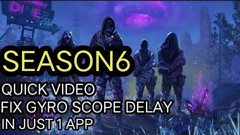 QUICK VIDEO FIX GYROSCOPE DELAY IN JUST 1 APP!!