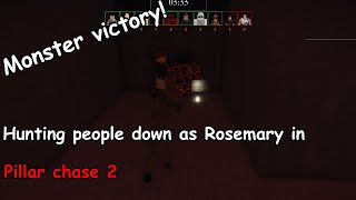 Roblox Pillar chase 2 Rosemary gameplay full walkthrough (no commentary)