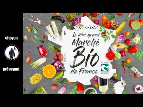 Je visite le plus grand marché bio de France