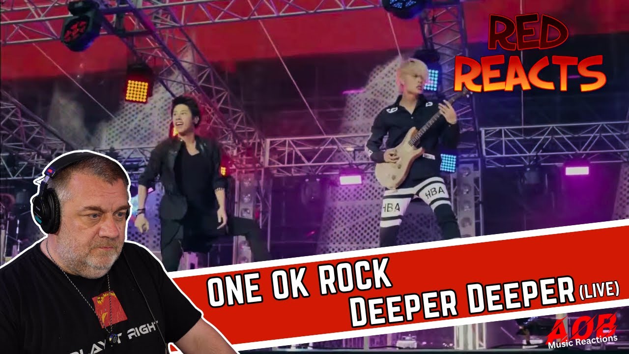 Red Reacts | Reaction To ONE OK ROCK | Deeper Deeper (Mighty Long Fall at Yokohama Stadium)