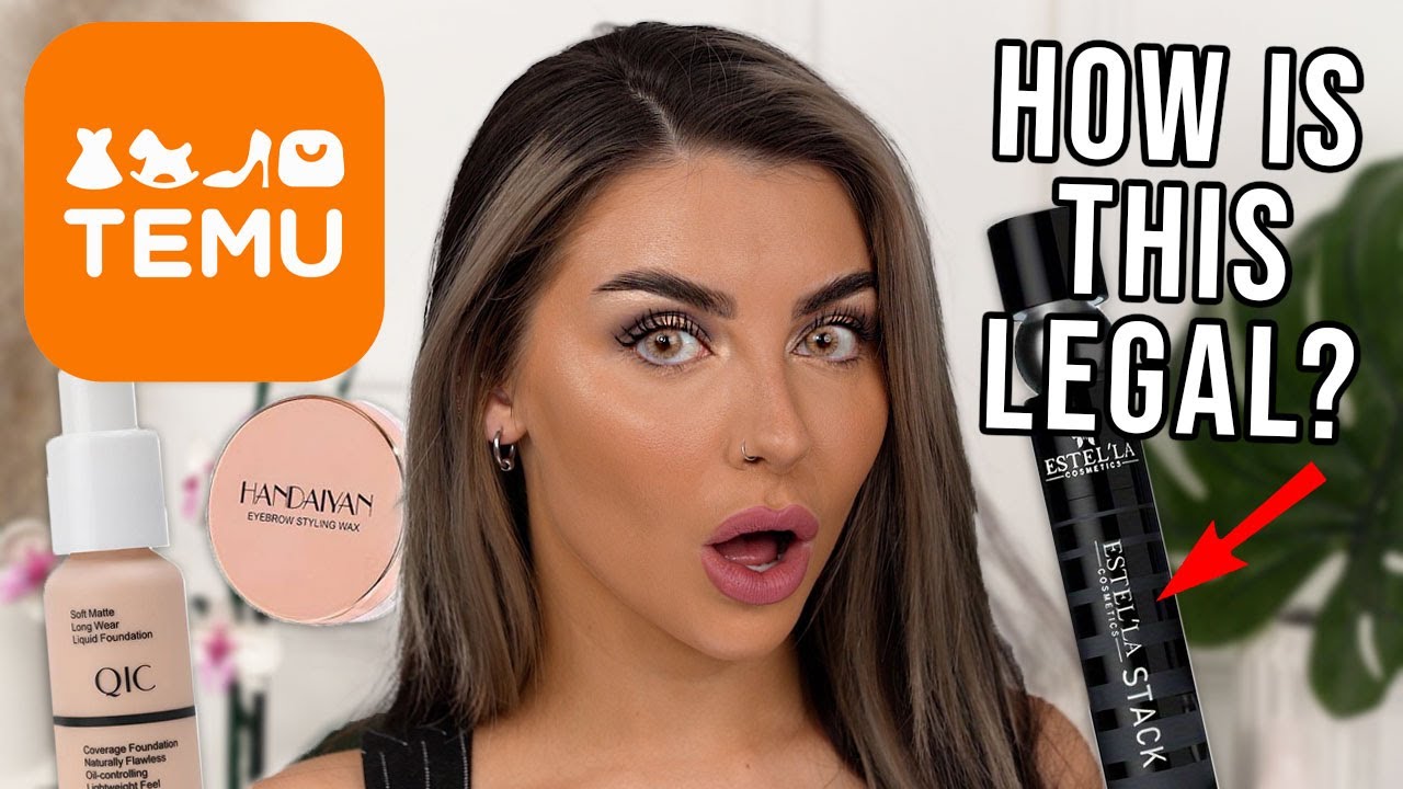 Is This Even Allowed!? Testing Temu Makeup Dupes (i Saved A Fortune)!