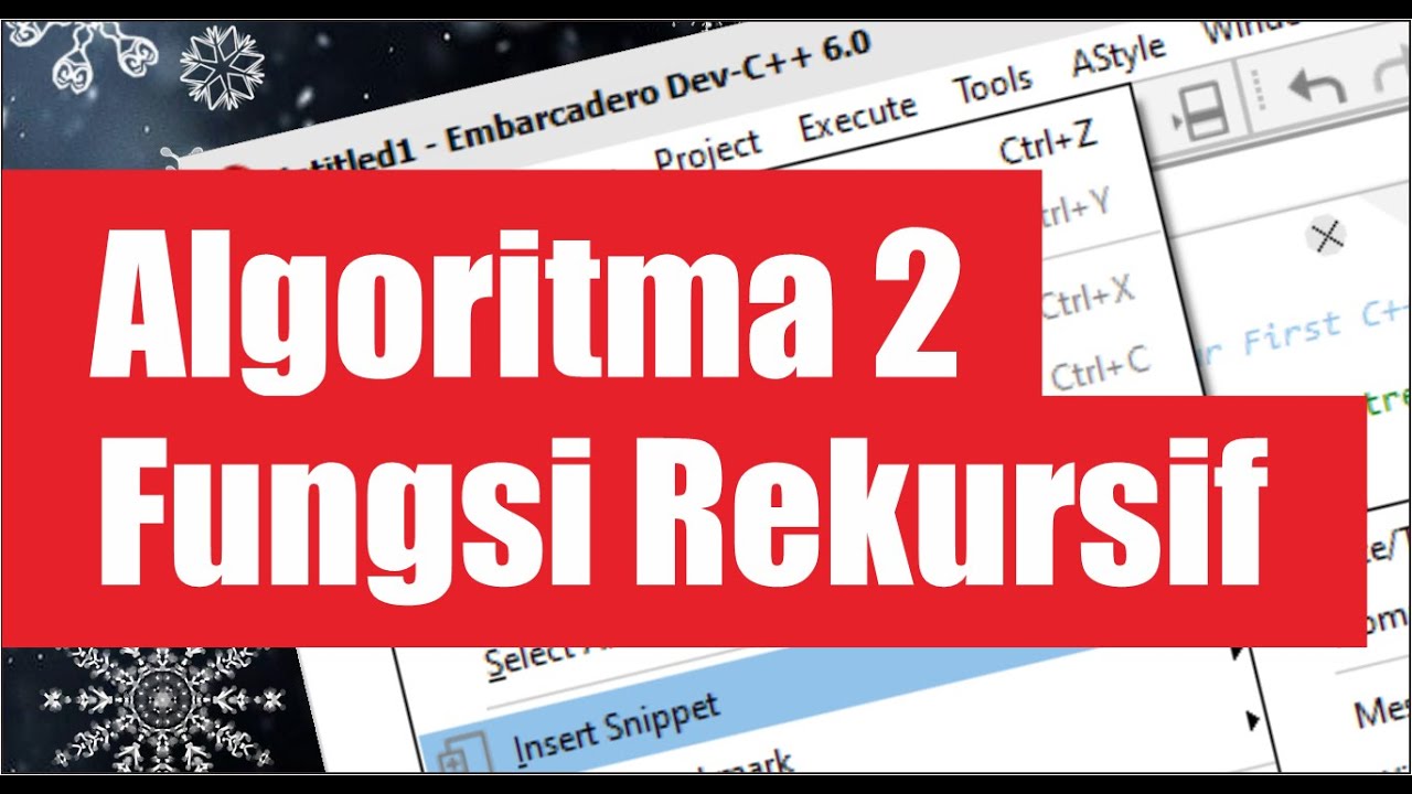 pengertian dan contoh fungsi rekursif java - mahasiswa... Algoritma2 - Fungsi Rekursif - YouTube