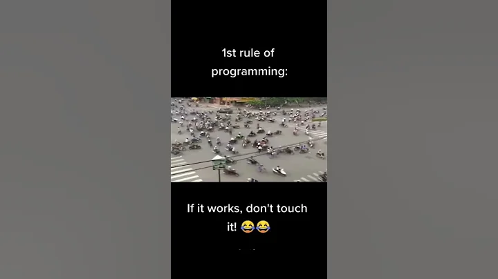 Programming Rule #1: If It Works, Don’t Touch It! 😅 #shorts #viral #codinglife