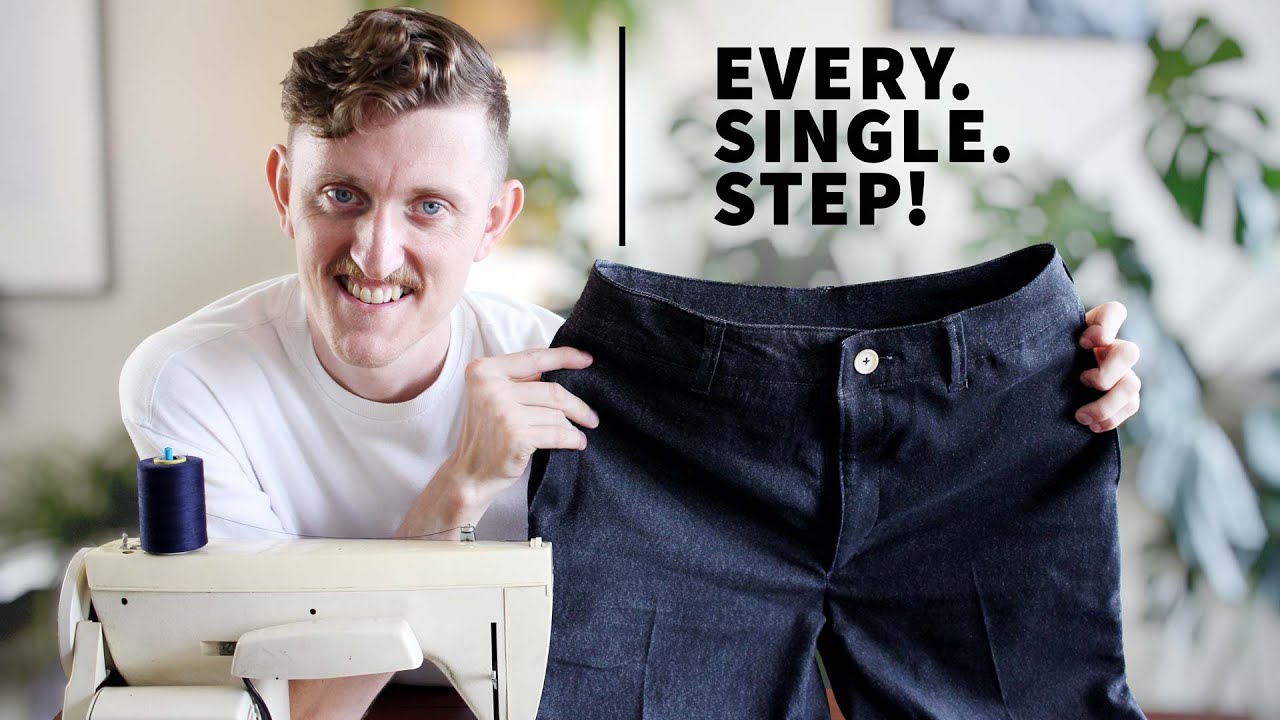 How to Sew Men's Pants 