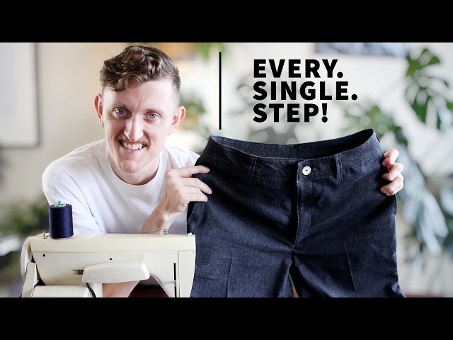 How to Sew Men's Pants 