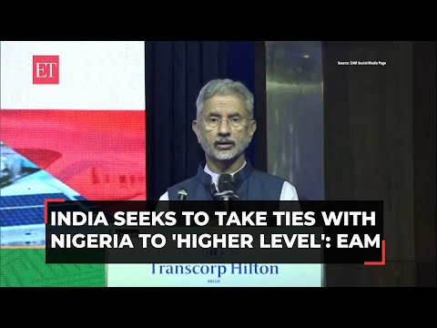 EAM Jaishankar: India 'betting on Africa's rise', seeks to take ties with Nigeria to 'higher level' Episode cover