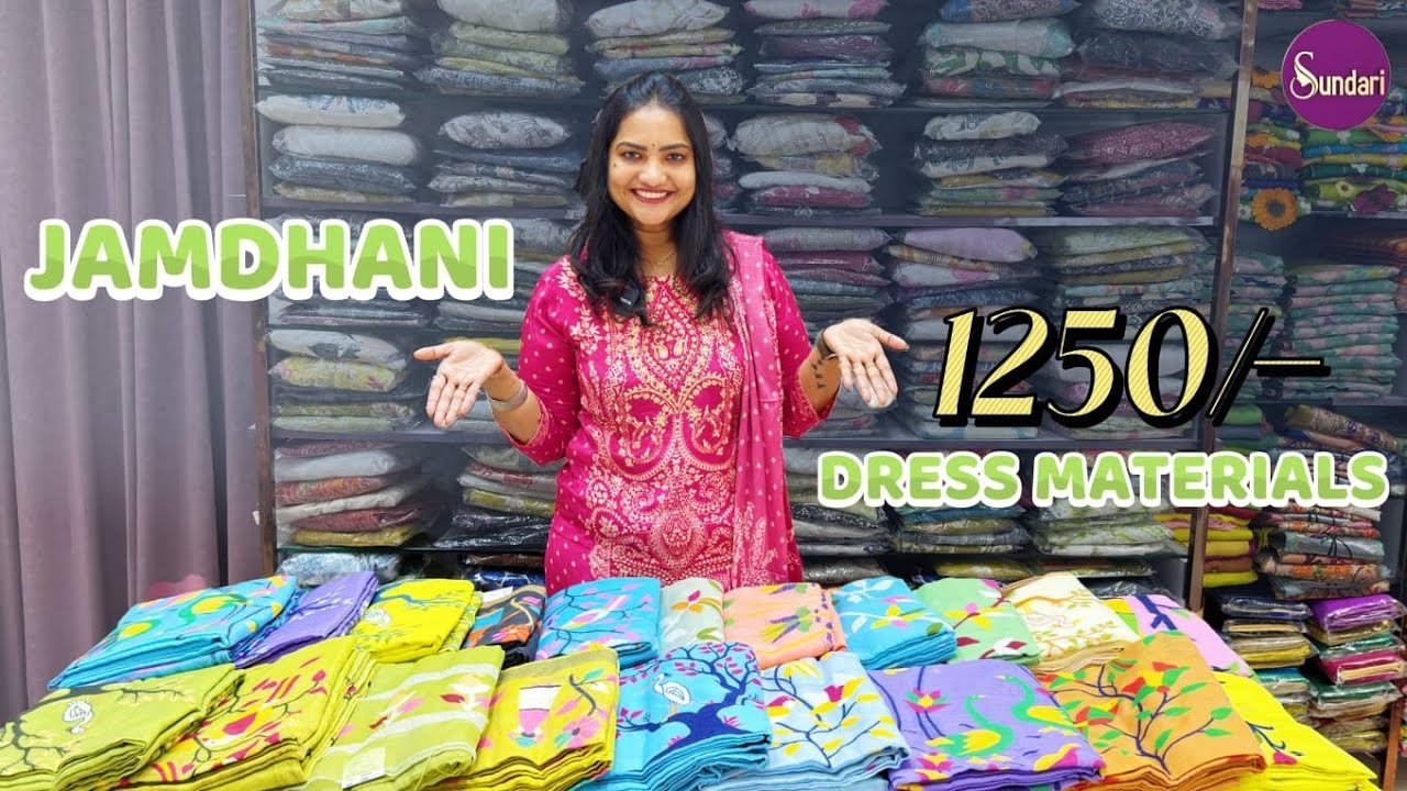 Jamdhani Dress Materials!!! 