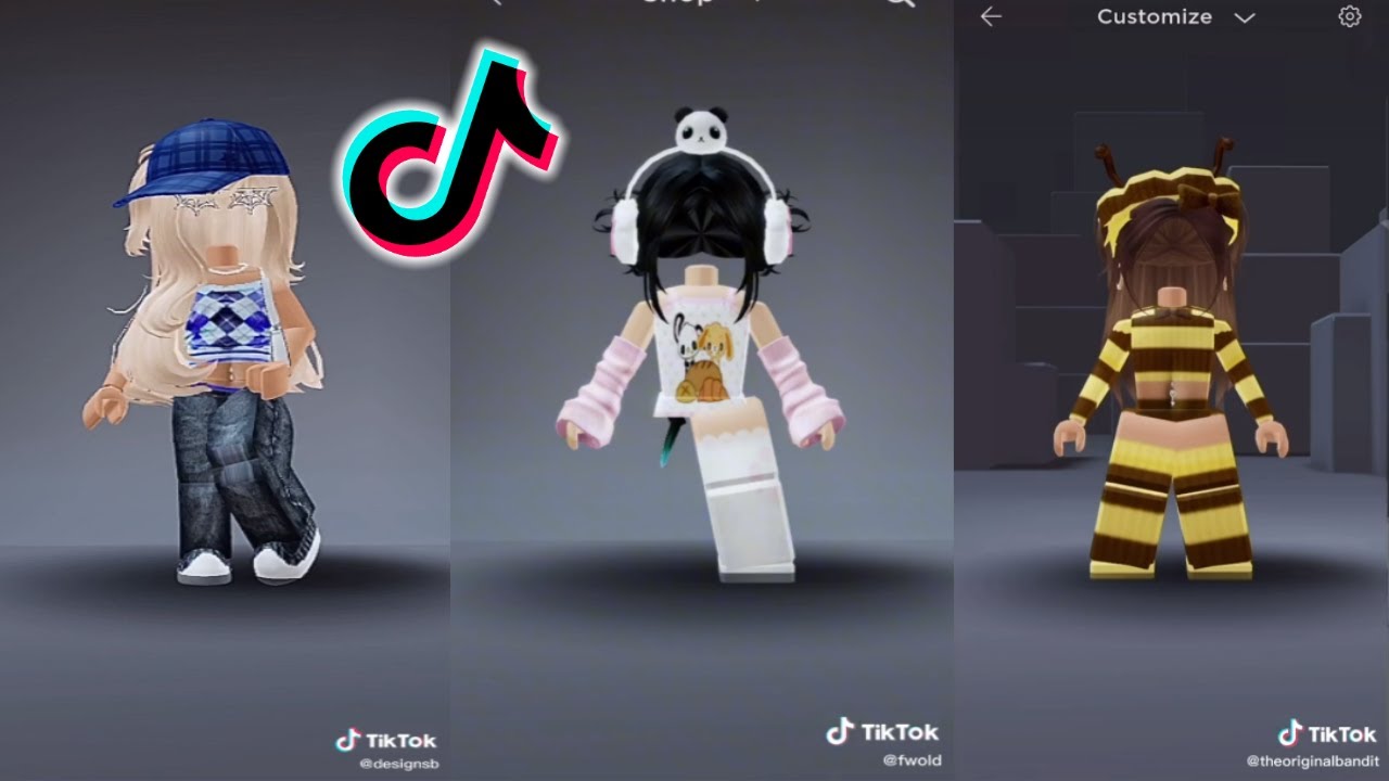 Trending TikTok Roblox Outfit Ideas TikTok Outfits Compilation 9 YouTube