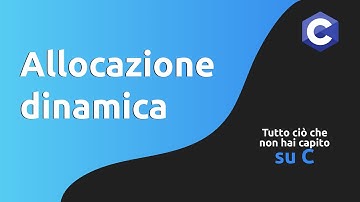 Allocazione Dinamica (calloc, malloc, realloc) di Array in C