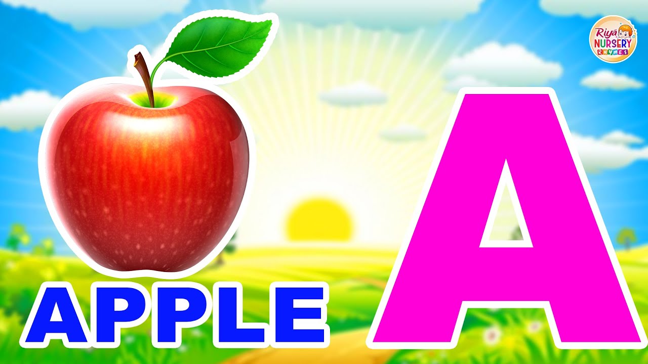 Phonics Song with TWO Words - A For Apple - ABC Alphabet Songs with ...