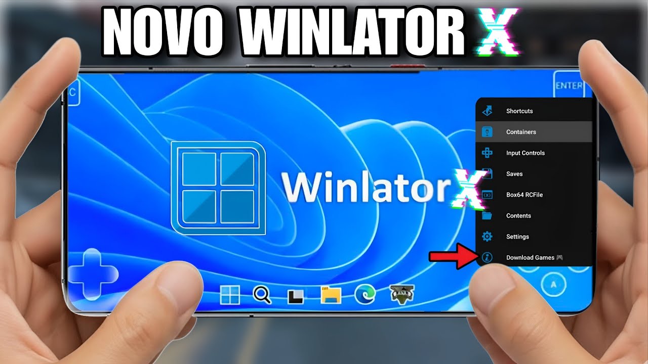 💥 NOVO WINLATOR X: BAIXE JOGOS DE PC DIRETO NO EMULADOR! O MAIS COMPLETO ATÉ AGORA! 💥
