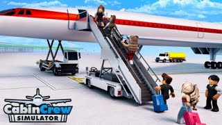 Aku Menjadi Pramugara?! Roblox Cabin Crew Simulator Indonesia #1