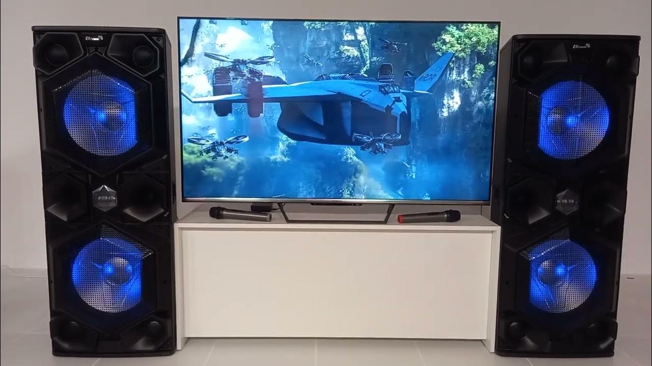 Домашний кинотеатр с функцией караоке - YouTube