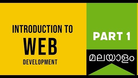 Part 1 | Introduction to Web Development | Web Development Challenge in Malayalam