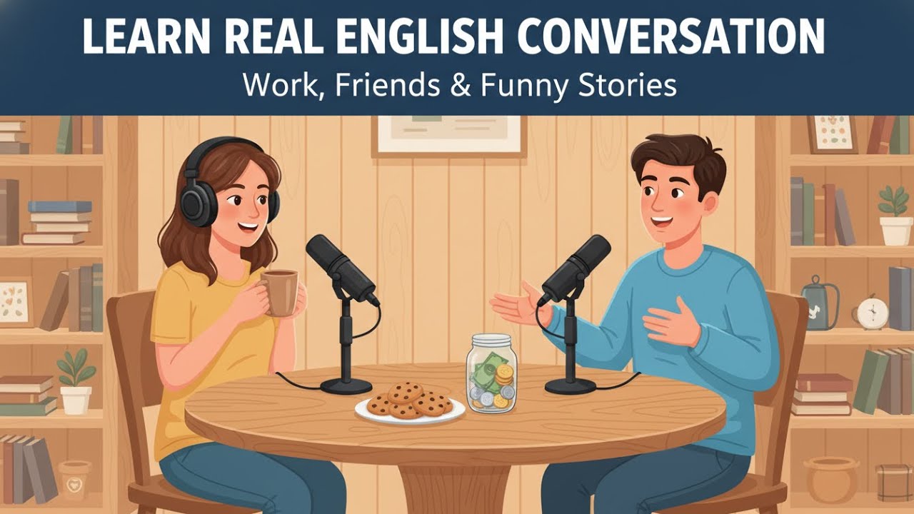 Learn Real English Conversation | Easy English for Beginners | English Podcast