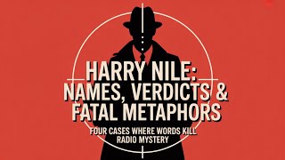 Harry Nile: Names, Verdicts & Fatal Metaphors | Radio Mystery | Four Cases Where Words Kill
