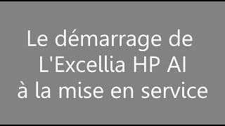 Understanding the Excellia HP AI compressor start-up at commissioning