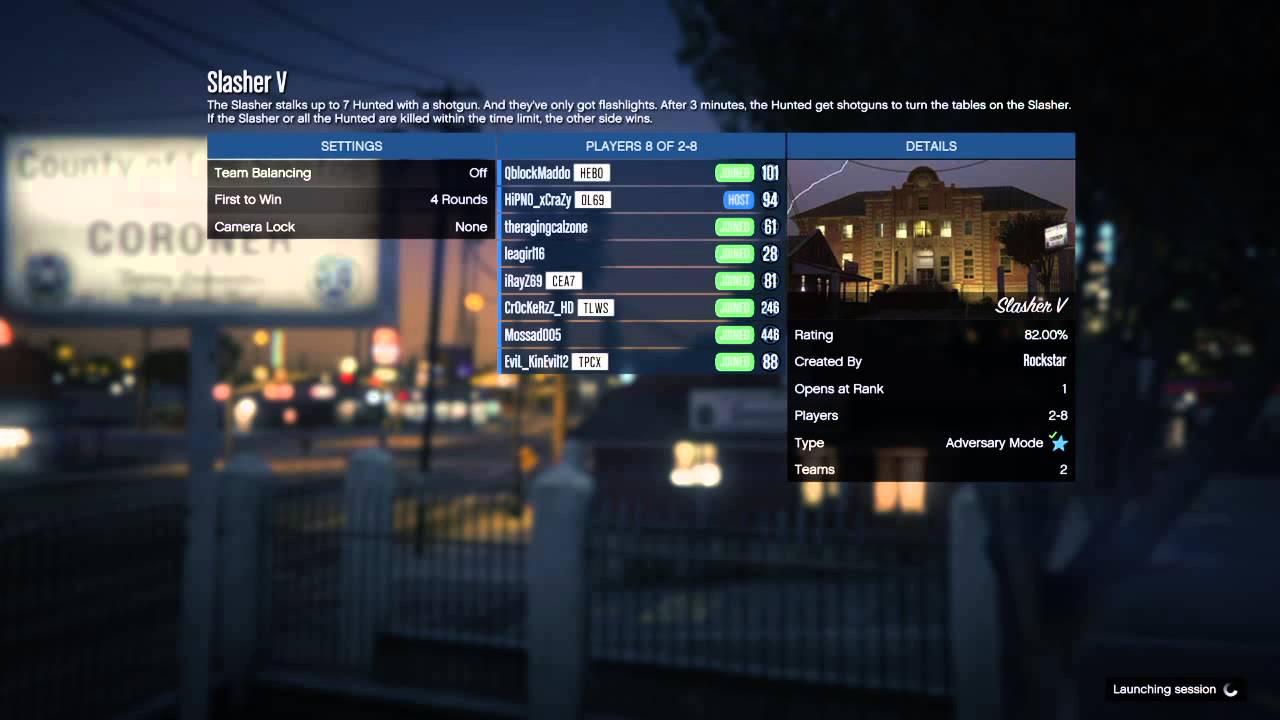 GTA 5 Online Slasher missions 2 YouTube