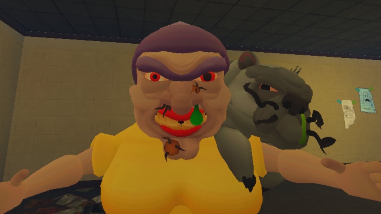 TEAM FISHY GRANNY ESCAPE TEAMWORK OBBY ALL JUMPSCARES WALKTROUGH