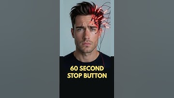 The 60-Second "STOP" Button for Your Overthinking Brain