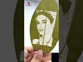 What? The laser marking machine can engrave photos on leaves! #leaves #laserengraver