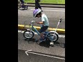 はじめての自転車（補助輪付き）