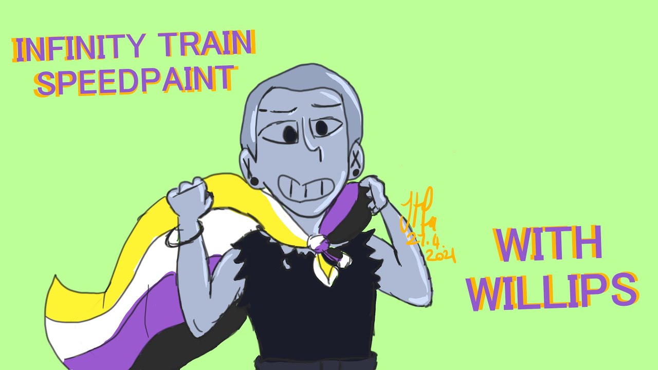 Lake Infinity Train Speedpaint - Willips - YouTube