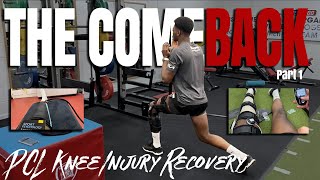 Part 1: THE COMEBACK | PCL Knee Injury Recovery