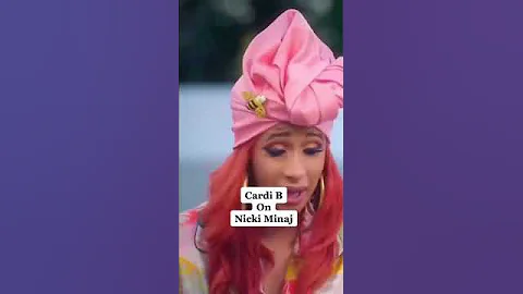 Cardi B talking about Nicki minaj #recent