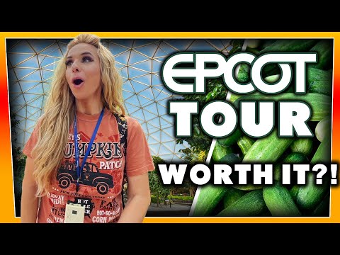 Disney World Tours Back| Epcot Behind The Seeds Living W/ The Land Tour| Disney Vacation Ideas 2022