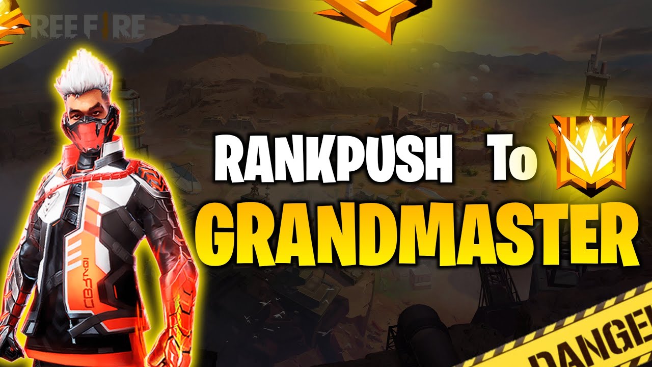 FREE FIRE || RANK PUSH TO GRANDMASTER || TELUGU LIVE STREAM - YouTube