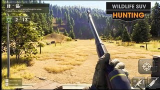 WILD SAFARI 4X4 HUNTING GAME ANDROID GAMEPLAY #wildlife screenshot 5