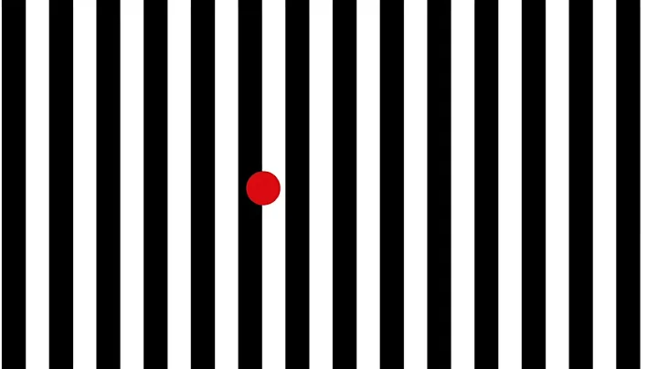 Optokinetic Training: Horizontal Distortion Moving Right - VOR x2 Slow