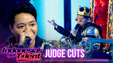 Super Cool! Nge-Rap Lagu "KING" Edsel Bikin Reza Arap Kagum - Indonesia's Got Talent 2022