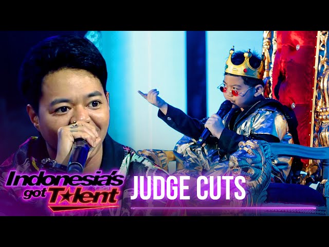 Super Cool! Nge-Rap Lagu KING Edsel Bikin Reza Arap Kagum - Indonesia's Got Talent 2022 class=