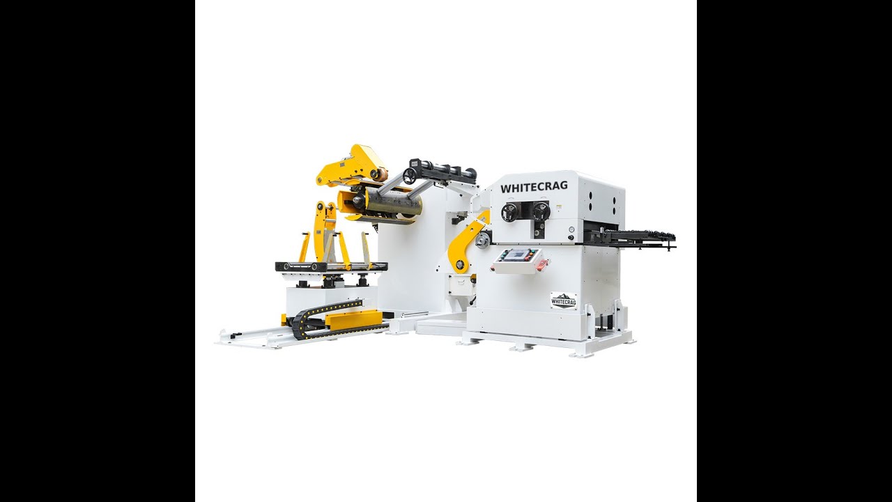 Uncoiler and Straightener with Lateral Slide | Coil Feeding Line Setup for Press Automation