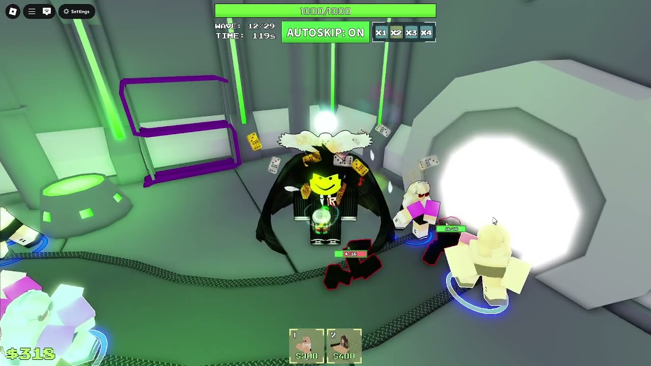 Roblox HUZZ TOWER DEFENSE - TD[Medium Triumph][Full Walkthrough]