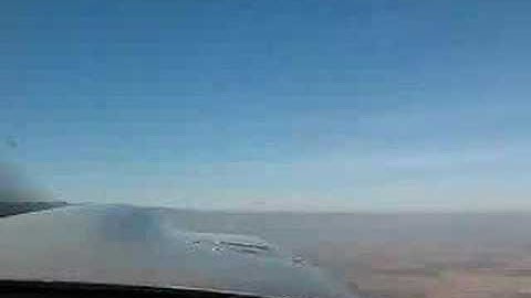 Practicing steep turns in an Archer II