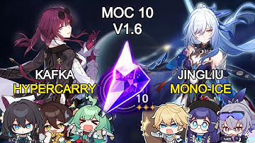 E0 Ruan Mei E1S1 Kafka & E0S1 Jingliu  - Memory of Chaos 10 v1.6