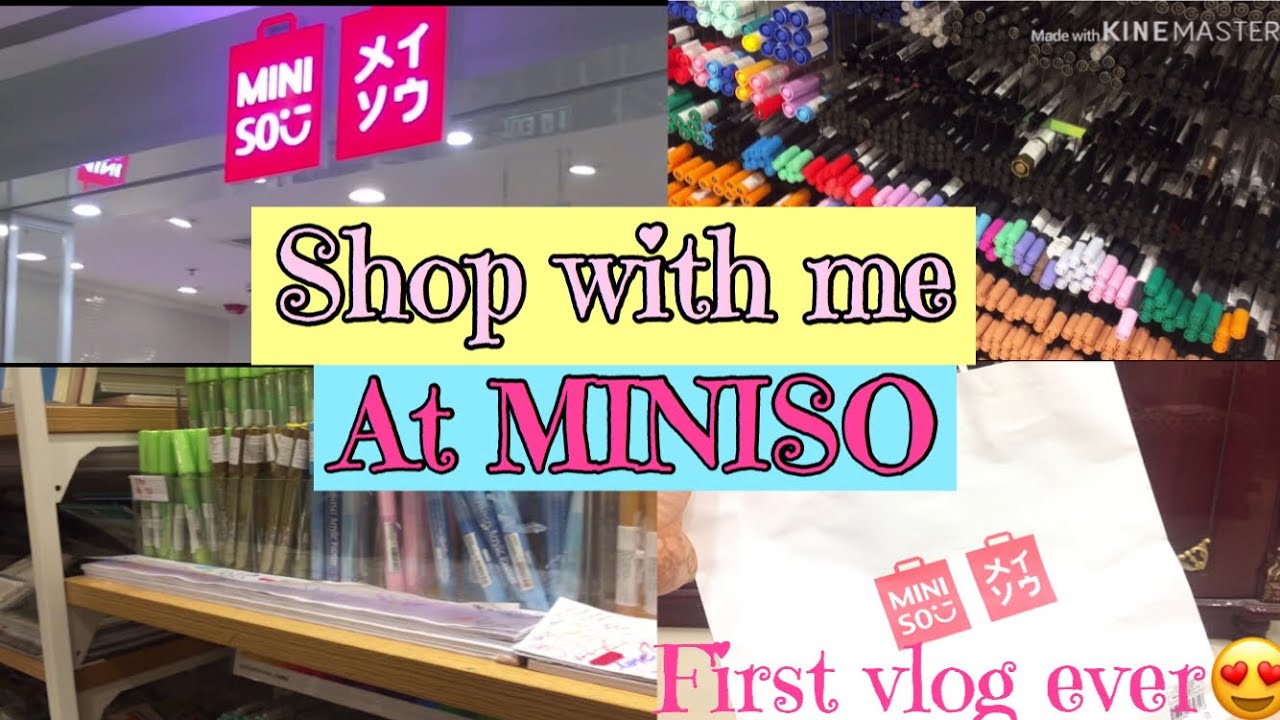 MINISO SHOPPING VLOG Miniso japan store at phoenix market city kurla