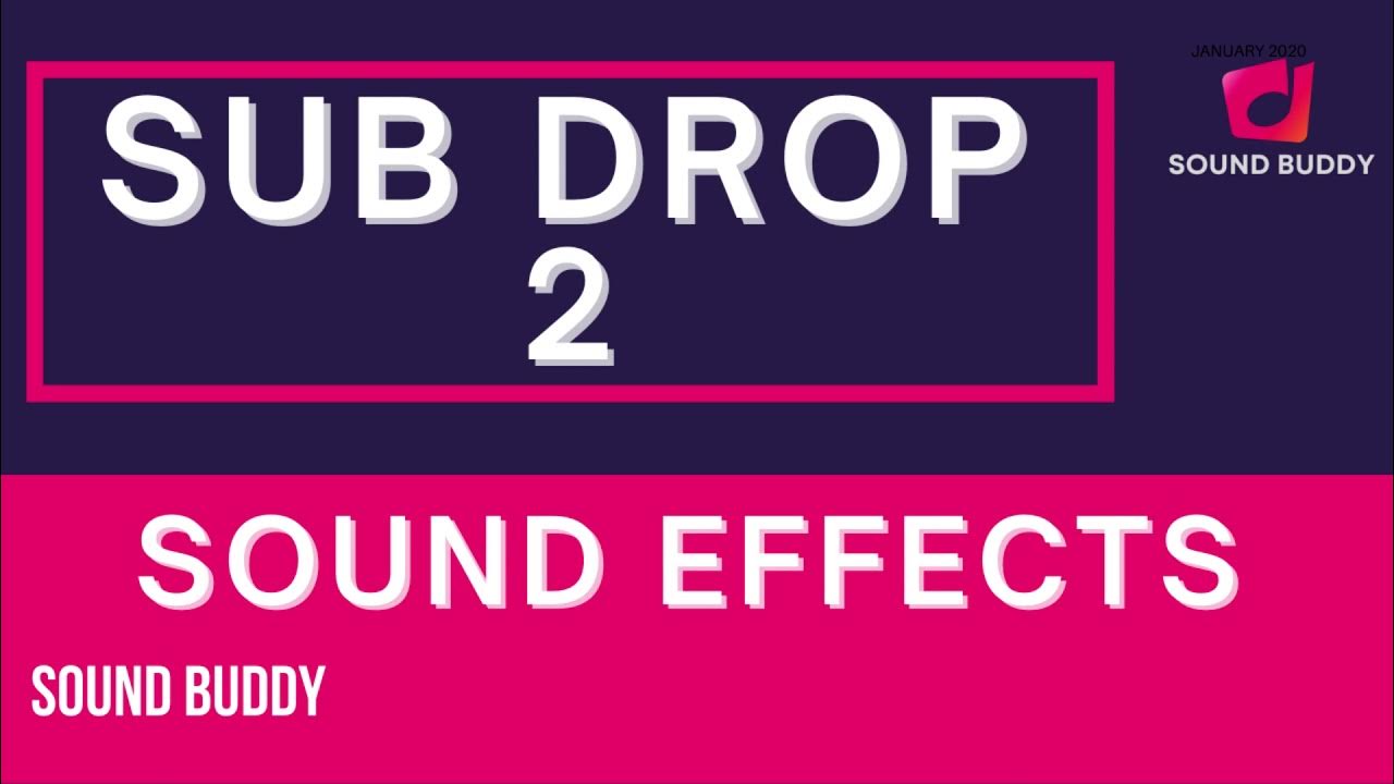 sub drop sounds sub drop sound fx free sub drop sfx free bass drop