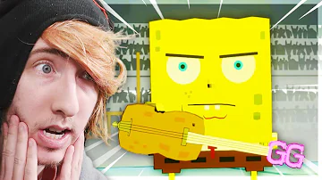 AROUND THE CLOCK AT BIKINI BOTTOM FINAL BOSS + ENDING | Part 2/2 | KreekCraft Reacts