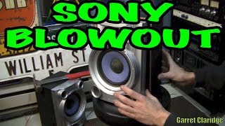 SPEAKER BLOWOUTS! - SONY Bookshelf Speakers