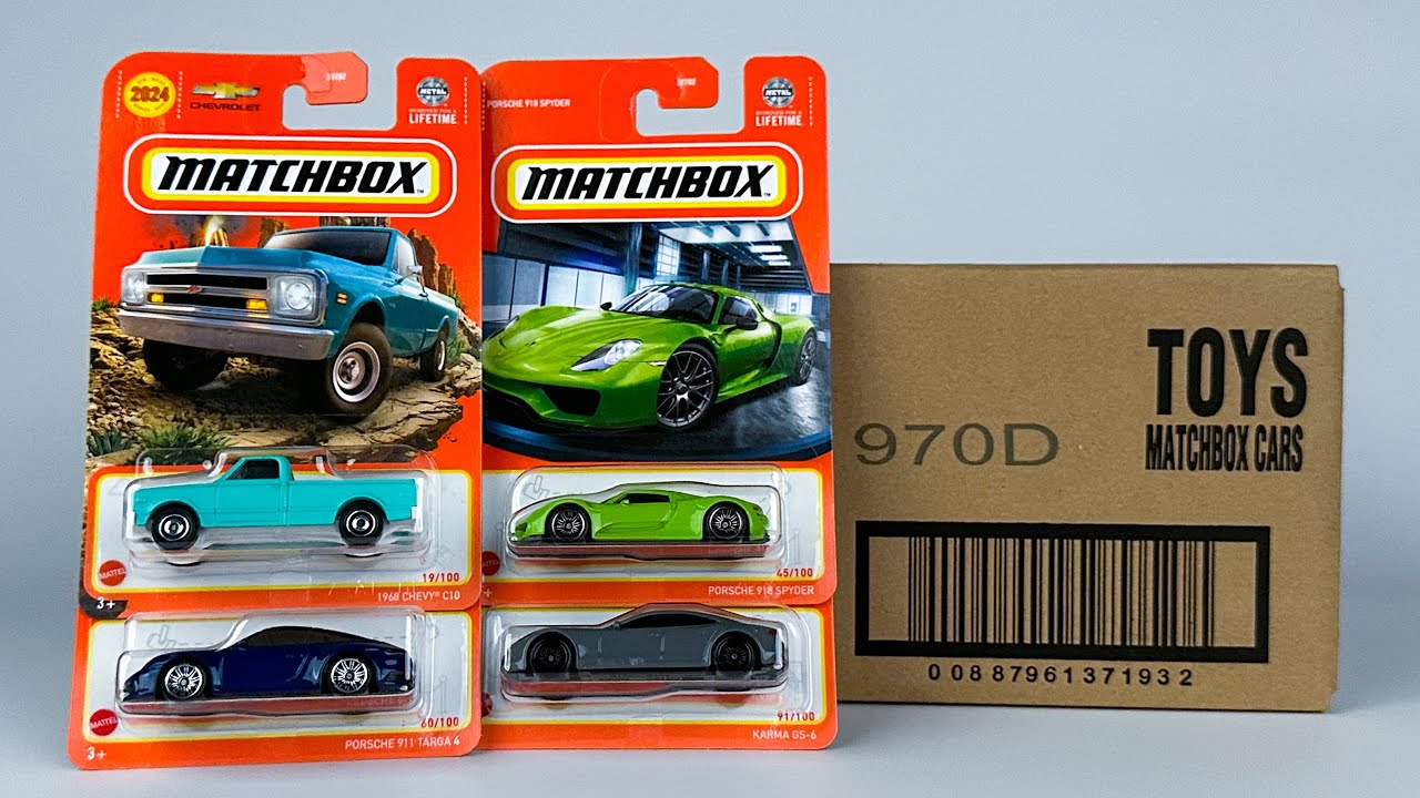 Unboxing 2024 Matchbox - Mix 4 (D case) - YouTube