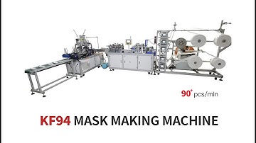 KF94 Mask Making Machine Korean | Full Automatic Mask Making Machine Design