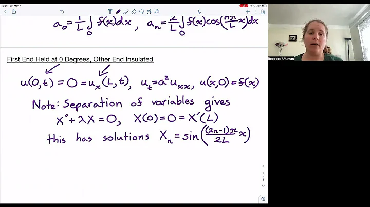 DiffEQ Section 12.1, part 6: Other Boundary Conditions and the Heat Equation