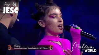 Maléna on Eurovisión 2022 - JURY SHOW